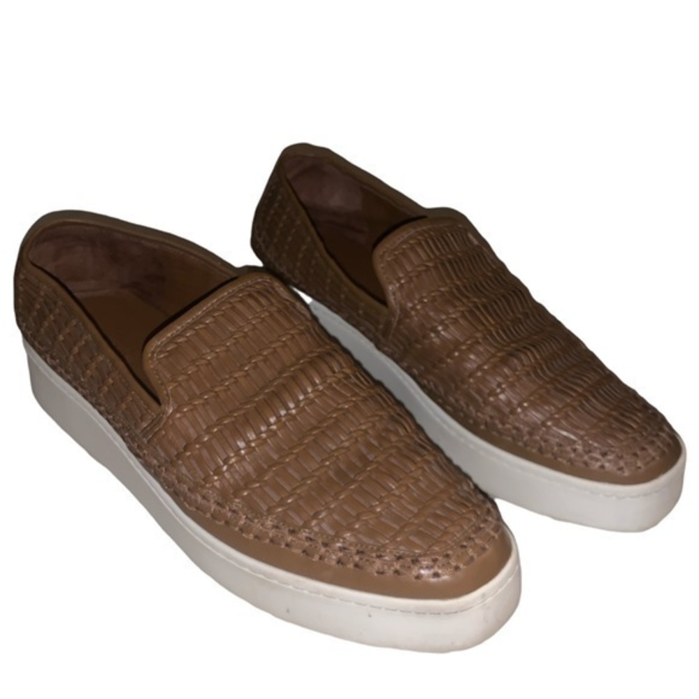 Vince Stafford Woven Slip-On Sneakers